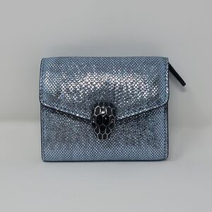 BULGARI Serpenti Forever Trifold Compact Wallet